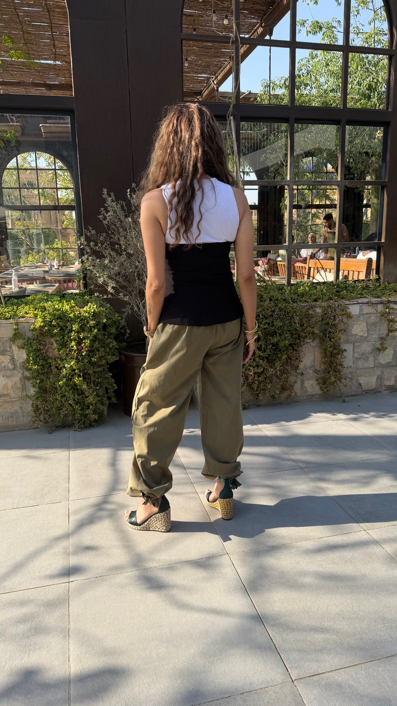 Chic ballon khaki