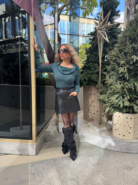 Teal Desire Pullover