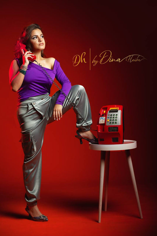 Satin Rush Cargo Pants