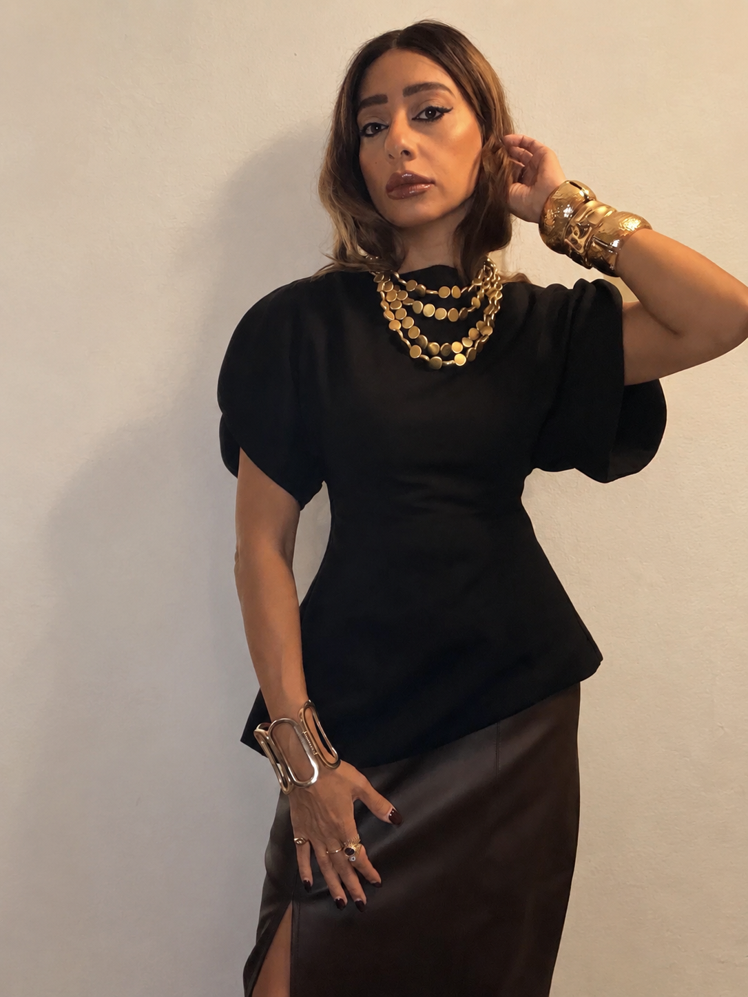 Peplum top