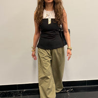 Chic ballon khaki