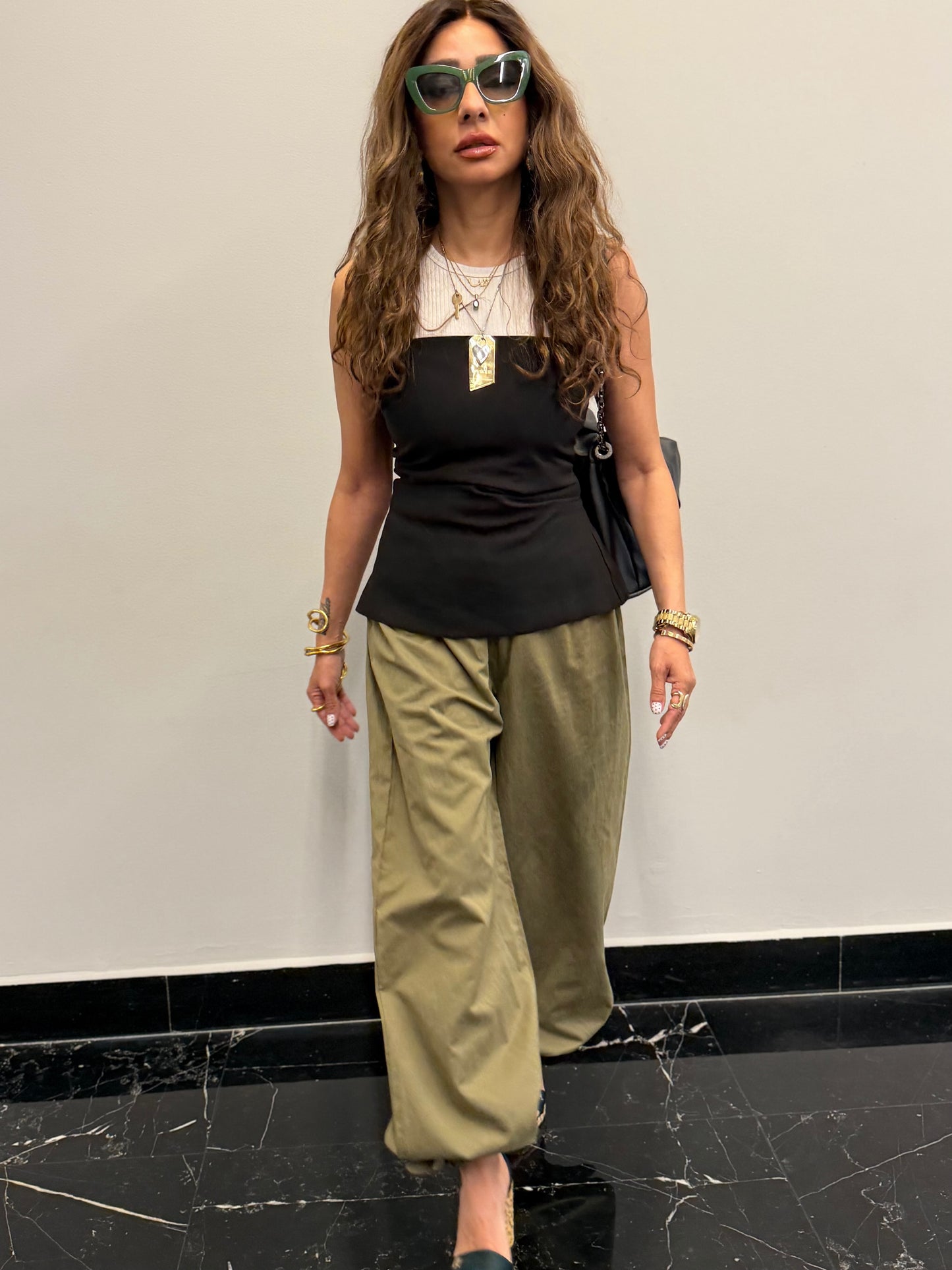 Chic ballon khaki