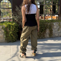 Chic ballon khaki