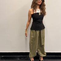 Chic ballon khaki