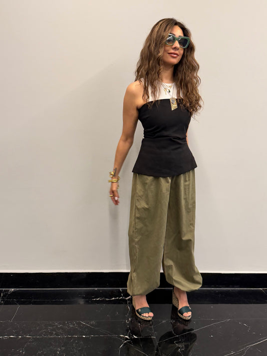 Chic ballon khaki