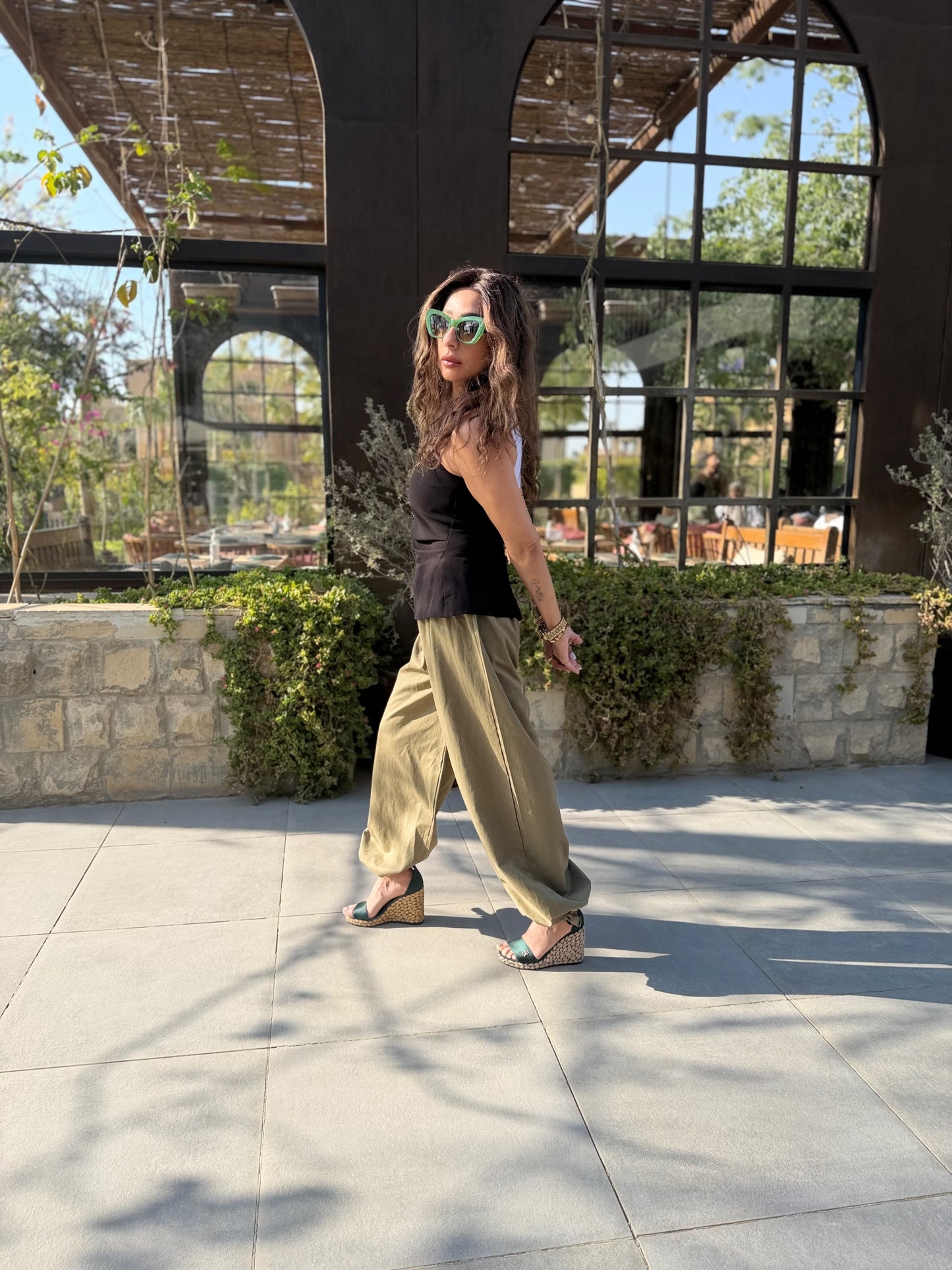 Chic ballon khaki