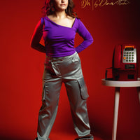 Satin Rush Cargo Pants