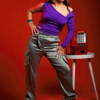 Satin Rush Cargo Pants