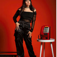 Satin Rush Cargo Pants