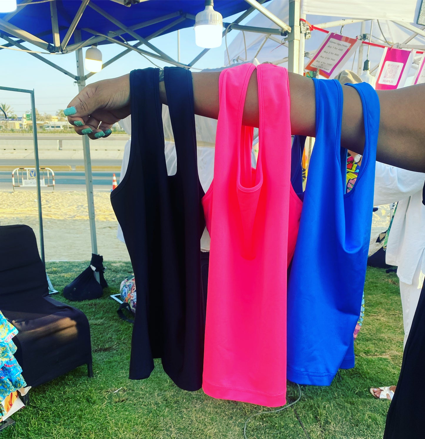 Wide Straps Top