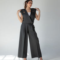 Cropped Lux Suit