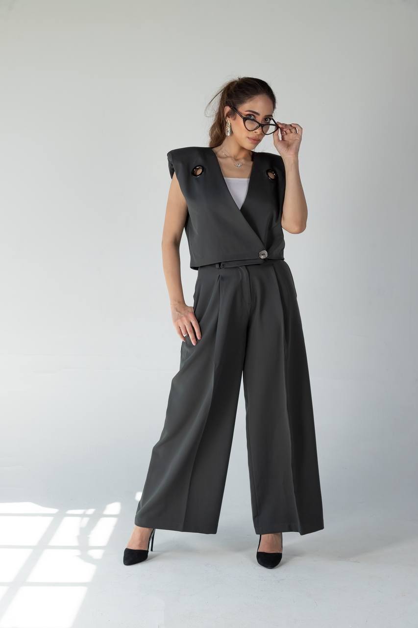 Cropped Lux Suit