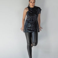 Crocodile Leather Top